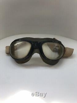 World War 2 US Army Air Force Aviator Goggles