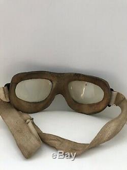 World War 2 US Army Air Force Aviator Goggles
