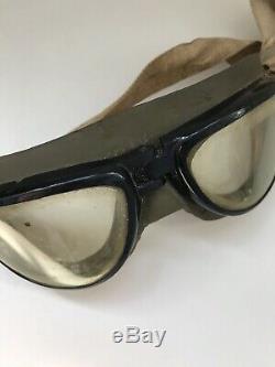 World War 2 US Army Air Force Aviator Goggles