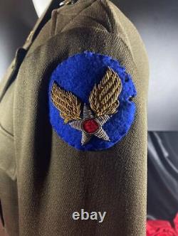 World War 2 US Army Air Force Jacket (Standard fit- Bullion Patches)