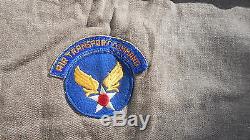 World War 2 VINTAGE ARMY AIR CORP, AIR TRANSPORT COMMAND/ AIR COMMAND BLANKET