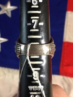 World War 2 WW2 WWII United States Army Air Force USAAF Sterling Silver Ring 17