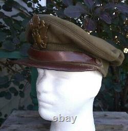 World War II Officer's Service Hat Cap Army Air Force AAF WWII WW2