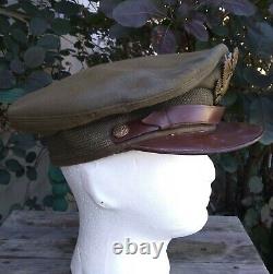 World War II Officer's Service Hat Cap Army Air Force AAF WWII WW2