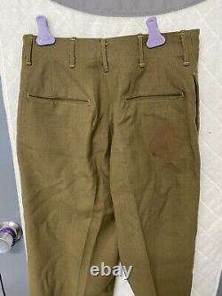 World War II US Army Air Corps Named Uniform Enlisted Jacket Pants Hat NAMED