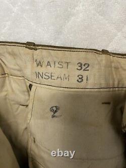 World War II US Army Air Corps Named Uniform Enlisted Jacket Pants Hat NAMED