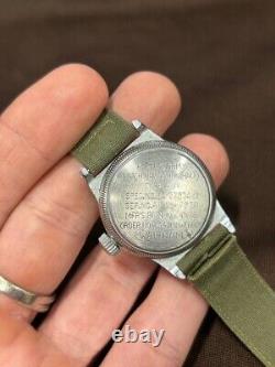 World War II US Army Air Corps Wristwatch Model A-11