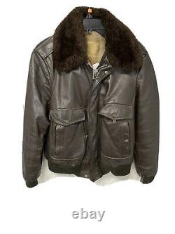 World War II (WWII) US Army Air Corps Bomber Jacket. Navy