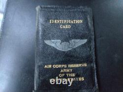 Ww11 Id Card Air Corps Army USA, Physical Record Car And More