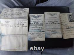 Ww11 Id Card Air Corps Army USA, Physical Record Car And More