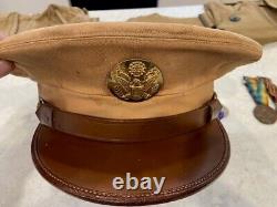 Ww11 Us Army Air Corps, Found In Italy, Crusher Cap