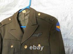 Ww11 Ww2 Us Army Air Force Officers Pilots Uniforms Named Bullion Wings