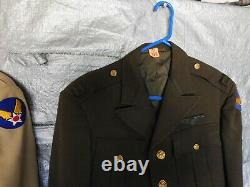 Ww11 Ww2 Us Army Air Force Officers Pilots Uniforms Named Bullion Wings