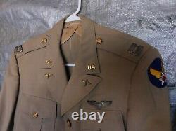 Ww11 Ww2 Us Army Air Force Officers Pilots Uniforms Named Bullion Wings