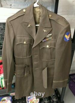 Ww2 1943 Us Army Air Corps Officers Jacket/tunic Small