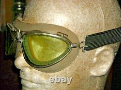 Ww2 Army Air Corp Usaf B-6 Goggle, Original Nos Cushion