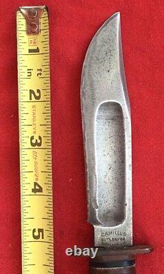 Ww2 Army Air Corps Navy Camillus Rare Issue & Jet Pilot Sheath