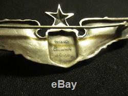 Ww2 Luxenberg Sterling Senior Service Pilot Wing Rare Army Air Force