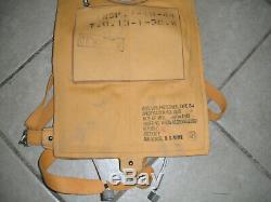 Ww2 Original Army Air Corps B-4 Life Vest January, 1943 Dated Usaaf/airborne A+