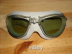 Ww2 Original B-6 American Optical Goggles! Us Army Air Corps