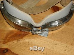 Ww2 Original B-6 American Optical Goggles! Us Army Air Corps