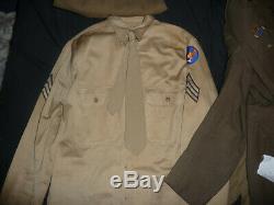 Ww2 U. S. Army Air Corp Pto Uniform Complete