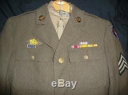 Ww2 U. S. Army Air Corp Pto Uniform Complete
