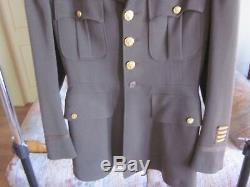Ww2 U. S. Army Air Corps Officer's Service Coat Look