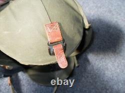 Ww2 Us Army Air Corp M4a2 Flak Helmet With Dated 1944 Goggles