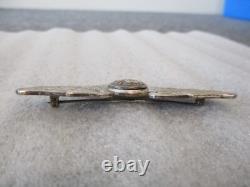 Ww2 Us Army Air Corps Pins Sterling Silver -air Crew Wings+sweetheart Rhinestone Ww2 Us Army Air Corps Pins Sterling Silver -air Crew Wings+sweetheart Rhinestone