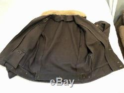 Ww2 Us Army Air Force Outer Flying Jacket Type F2 Electriclly Heated Flight Suit