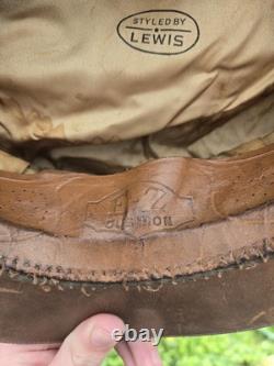 Ww2 Us Army Air Force Rare 2 Tone Crusher Cap