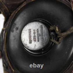 Ww2 Us Army Air Force Usaaf Aaf Type A-11 Leather Flight Flying Helmet Radio