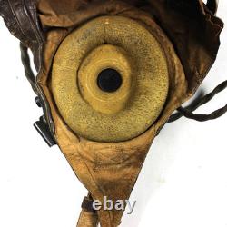 Ww2 Us Army Air Force Usaaf Aaf Type A-11 Leather Flight Flying Helmet Radio