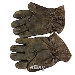 Ww2 Us Army Air Forces Corps Type A-11a A11 Pilot Leather Flight Gloves Insert