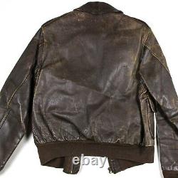 Ww2 Usaaf Army Air Forces Corps Aac Flight Jacket Type A2 A-2 Identified Ided