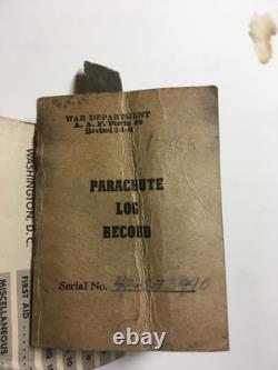 Ww2 Usaaf Type An-6513 (qac) Parachute Chest Pack (red Group 1), Rare-original