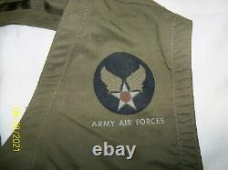 Ww 2 Us Army Air Forces C-1 Survival Vest Emergency Sustenance & Flashlight