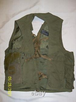 Ww 2 Us Army Air Forces C-1 Survival Vest Emergency Sustenance & Flashlight