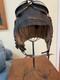 Ww II Army Air Forces Type A-11 Leather Flying Helmet-selby Shoe Co & Ao Goggles
