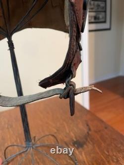 Ww II Army Air Forces Type A-11 Leather Flying Helmet-selby Shoe Co & Ao Goggles