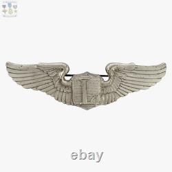 Wwii Army Air Corps Liaison Pilot Wings Badge Insignia 3 Sterling Amcraft #035
