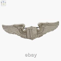 Wwii Army Air Corps Liaison Pilot Wings Badge Insignia 3 Sterling Amcraft #035