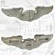 Wwii Army Air Corps Liaison Pilot Wings Badge Insignia 3 Sterling Amcraft #462