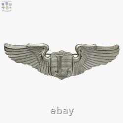 Wwii Army Air Corps Liaison Pilot Wings Badge Insignia 3 Sterling Amcraft #462