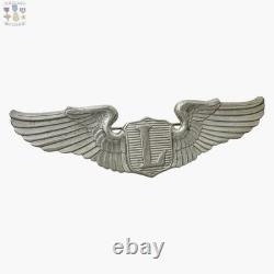 Wwii Army Air Corps Liaison Pilot Wings Badge Insignia 3 Sterling Amcraft #462