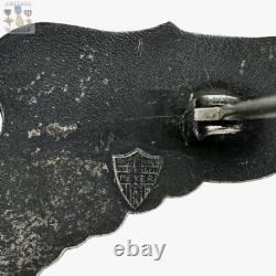 Wwii Army Air Corps Service Pilot Wings Meyer Shield 3 Size Sterling Ww2 #326