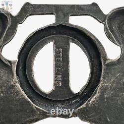 Wwii Army Air Corps Technical Observer Wings Badge 3-1/8 Size Sterling Ww2