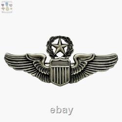 Wwii Command Pilot Wings Army Air Corps Badge 3-1/16 Ns Meyer New York Ww2 #276