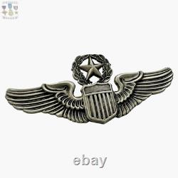 Wwii Command Pilot Wings Army Air Corps Badge 3-1/16 Ns Meyer New York Ww2 #276